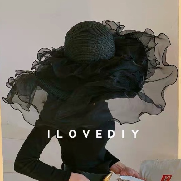 DIY designer vintage hat